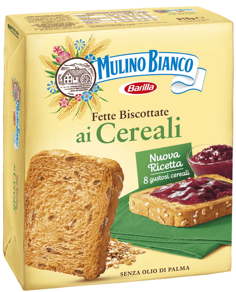 Fette biscottate ai cereali Mulino Bianco 324gr
