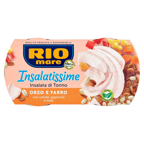 Insalatissime Rio Mare con orzo e farro 2x160gr
