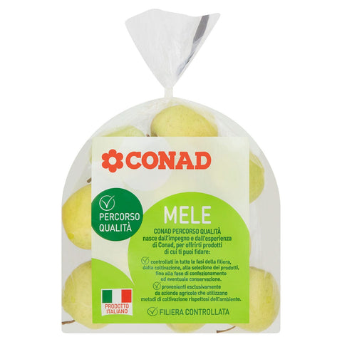 GOLDEN YELLOW APPLES IN BAG