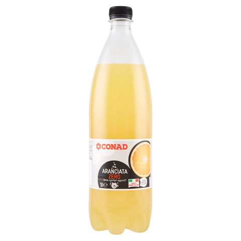 Aranciata zero Conad 1l