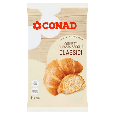 Cornetti classici Conad 6 pezzi
