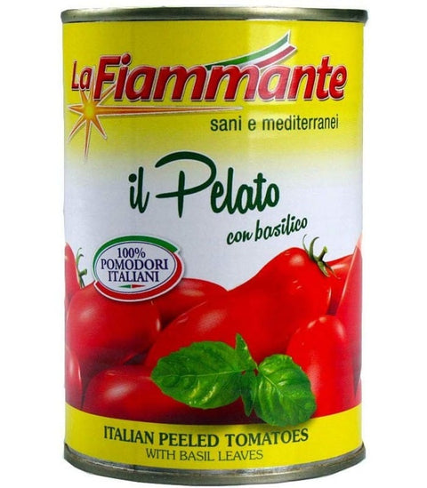 Pomodoro Pelato Con Basilico La Fiammante 400 G