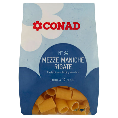 CONAD MEZZE MANICHE RIGATE 84  500 GR