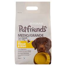 CONAD Medio/Grande Cani Adulti oltre 10 kg con Pollo & Riso 3 KG