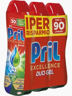 PRIL Excellence Duo Gel 4X 3x30 lavaggi