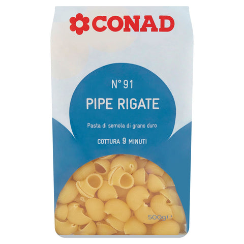 CONAD PIPE RIGATE 91  500 GR