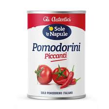 O' SOLE E NAPULE Pomodorini piccanti 400 GR