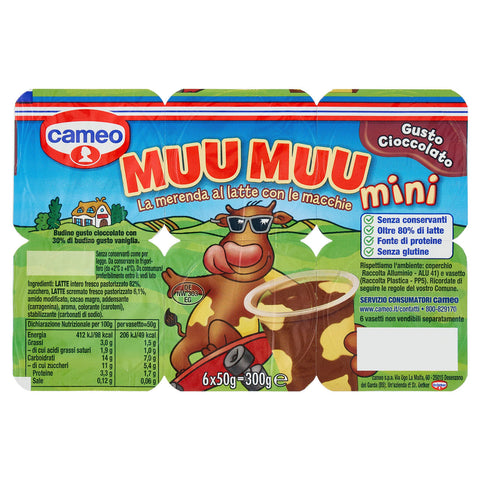 CAMEO Muu Muu cioccolato 6x50 GR