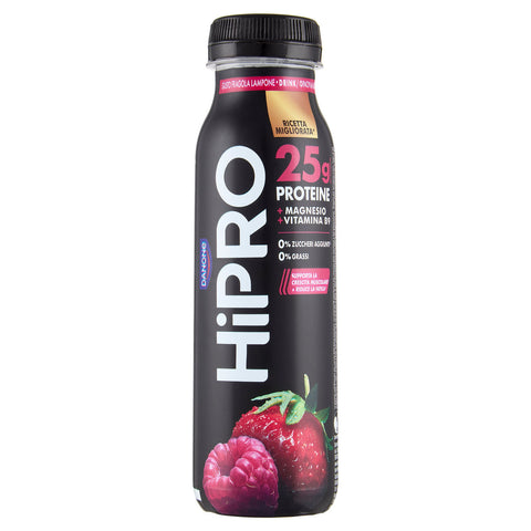 HiPRO Drink Fragola e Lampone senza lattosio 300 GR