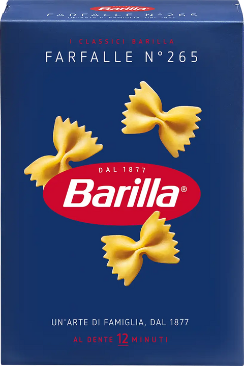 BARILLA FARFALLE 500 GR