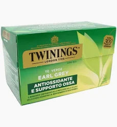 TWININGS Early Grey Tè verde 20 bustine