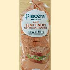 CONAD PIACERSI Pane Semi e Noci con farina integrale 500 GR
