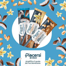 PIACERSI Barretta cioccolato fondente e cocco 55 GR
