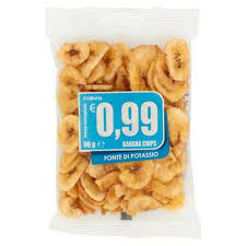 EURO COMPANY Banana Chips 90 GR