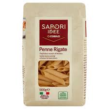 CONAD Pasta di semola di grano duro SAPORI & IDEE PENNE RIGATE 500 GR