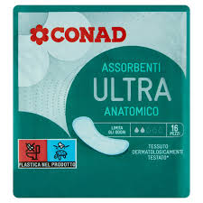 CONAD Assorbenti Anatomici Ultra 16 pezzi