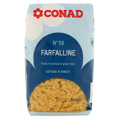 CONAD FARFALLINE 59  500 GR