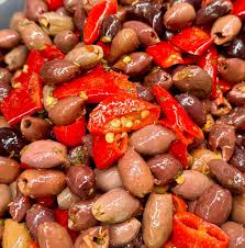 GRANATA olive nere calabresi 250 GR circa