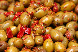 GRANATA olive verdi calabresi condite 250 GR circa