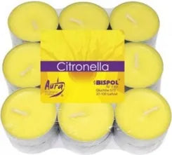 Candele citronella 18 pezzi