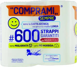 CAMOMILE TOILET PAPER X4 ROLLS