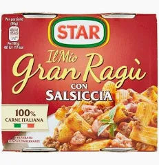 STAR Gran ragù con salsiccia 2x180 GR