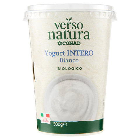 CONAD Verso Natura Yogurt Intero Biologico 500 GR