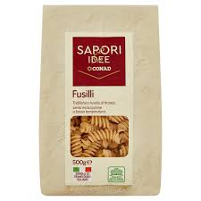 CONAD Pasta di semola di grano duro SAPORI & IDEE FUSILLI 500 GR