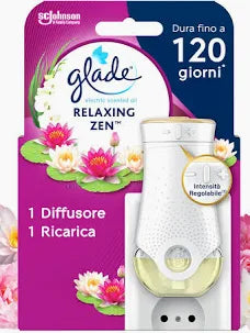 GLADE Elettrodiffusore + liquido aroma relaxing zen