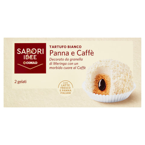 CONAD SAPORI E DINTORNI Tartufi panna e caffe 2x95 GR