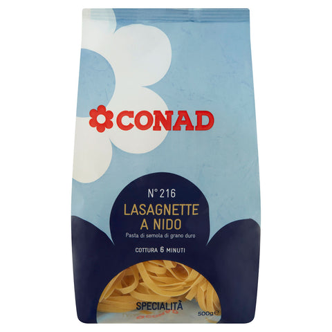 CONAD LASAGNETTE A NIDO 216 500 GR