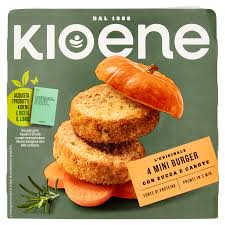 KIONE Mini burger con zucca e carote 200 GR