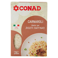 CONAD Riso Carnaroli per risotti raffinati 1 KG
