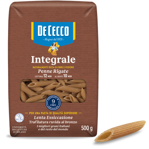 DE CECCO Penne rigate Integrali 41  500 GR