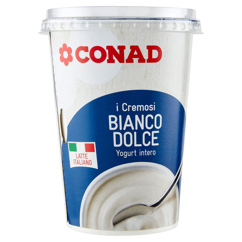CONAD I Cremosi Yogurt bianco intero 500 GR