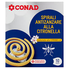CONAD Spirali Antizanzare alla citronella 10 pezzi