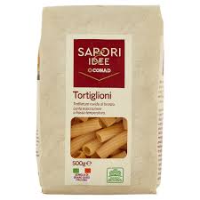 CONAD Pasta di semola di grano duro SAPORI & IDEE TORTIGLIONI 500 GR