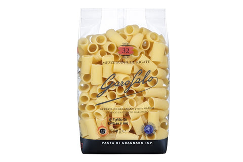 GAROFALO MEZZE MANICHE RIGATE 32  500 GR