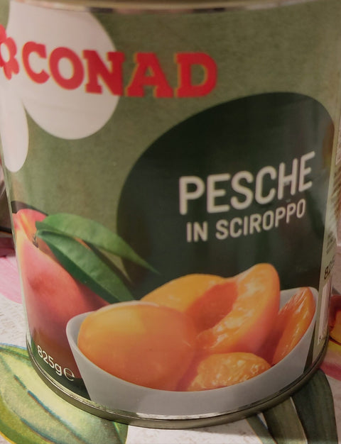 CONAD Pesche in sciroppo 825 GR