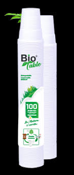 BIO Table bicchieri 100 pezzi