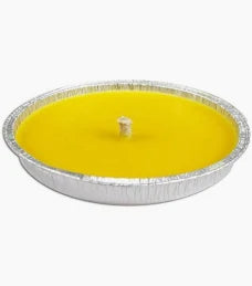 Fiaccola alla citronella da terra in contenitore alluminio 14 CM