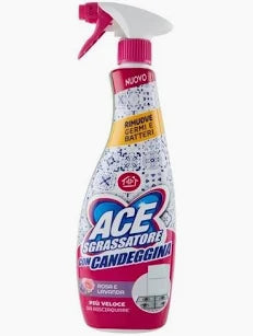 ACE Spray Sgrassatore con Candeggina 600 ML