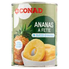 CONAD Ananas in succo di ananas 565 GR