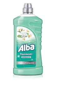 ALBA Detersivo pavimenti fragranza ninfea e frangipane 1 LT