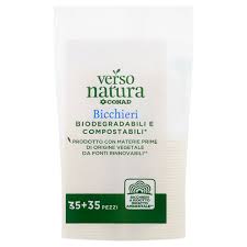 CONAD Verso Natura Bicchieri  35+35 pezzi