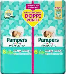 PAMPERS Pannolini Baby Dry 15-30 KG 36 PZ