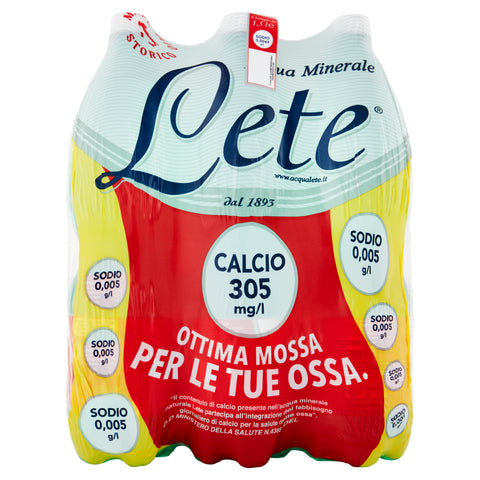 Lete Acqua Minerale Effervescente Naturale 1,5 l