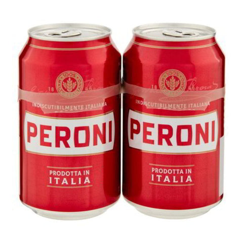 Birra Peroni Lattina 33 Cl x 2