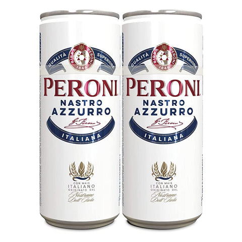 Birra Peroni Nastro Azzurro Lattina 33cl x 2
