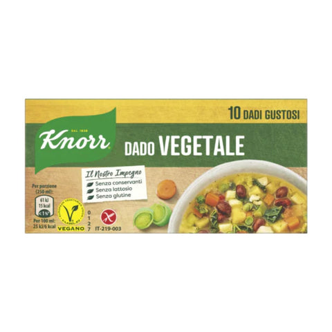 Dado Knorr Vegetale x10 cubi